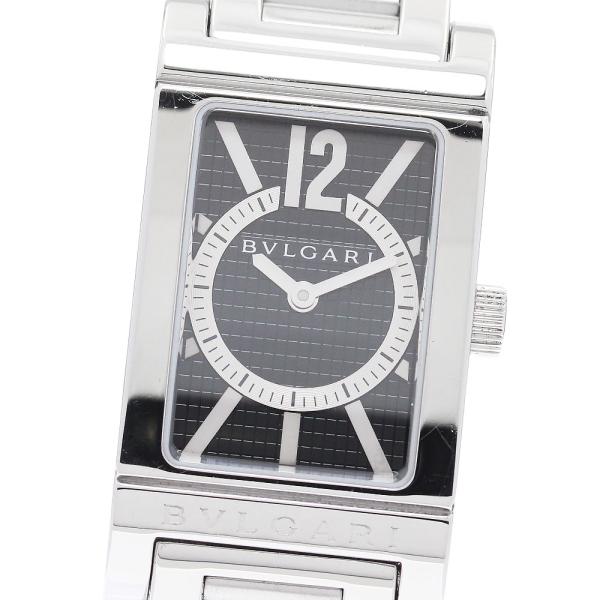 ブルガリ BVLGARI RT39S レッタンゴロ クォーツ レディース 箱・保証書付き_886425【ev20】 BVLGARI（ブルガリ） BVLGARI RT39S レッタンゴロ クォーツ レディース