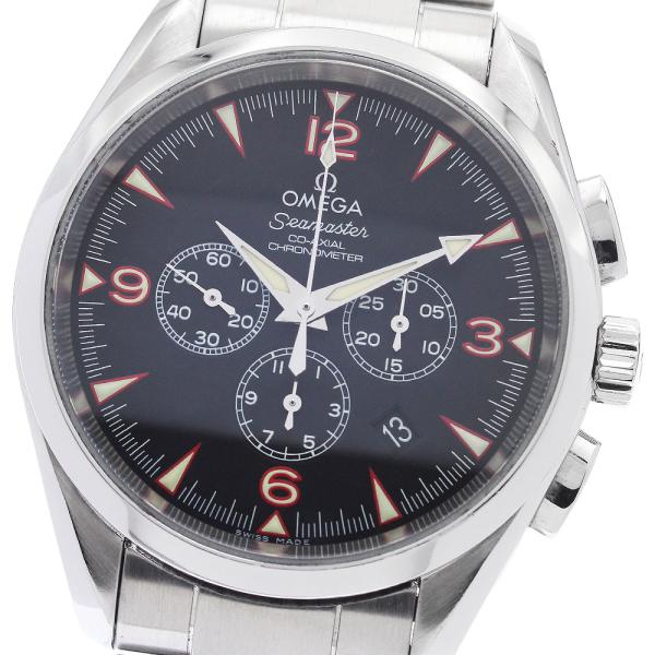 オメガ OMEGA 2512.54 シーマスター アクアテラ チャイナエクスプロラーズ リミテッド クロノグラフ 自動巻き メンズ 良品 _886708