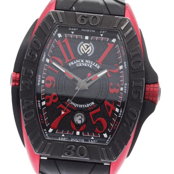 フランクミュラー FRANCK MULLER 8900SCGPJRS コンキスタドール グランプリ ライジングサン デイト 自動巻き メンズ 箱・保証書付き_886940 FRANCK MULLER（フランクミュラー） FRANCK MULLER 8900SCGPJRS