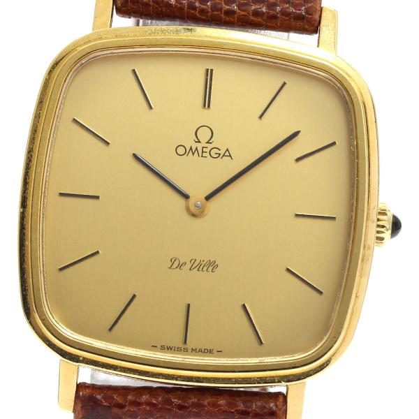 オメガ デビル 手巻き 111.0118 稼働品 OMEGA オメガ 111.0118 デビル スクエア Cal.625 手巻き メンズ