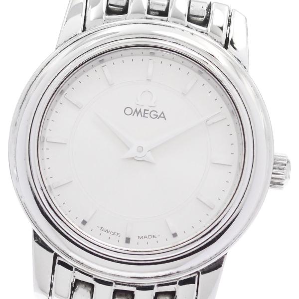 OMEGA オメガ 4570.31 デビル プレステージ クォーツ レディース 良品  