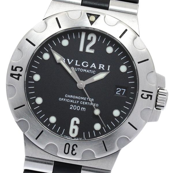 BVLGARI ブルガリ SD38S ディアゴノ スクーバ デイト 自動巻き