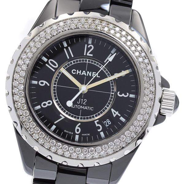 CHANEL（シャネル） CHANEL H0950 J12 黒セラミック ダイヤベゼル 自動