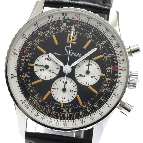 ジン Sinn 903.ST.GL ナビゲーション Cal.1873 クロノグラフ 手巻き メンズ 良品 _888948 Sinn（ジン） Sinn 903.ST.GL ナビゲーション Cal.1873 クロノグラフ