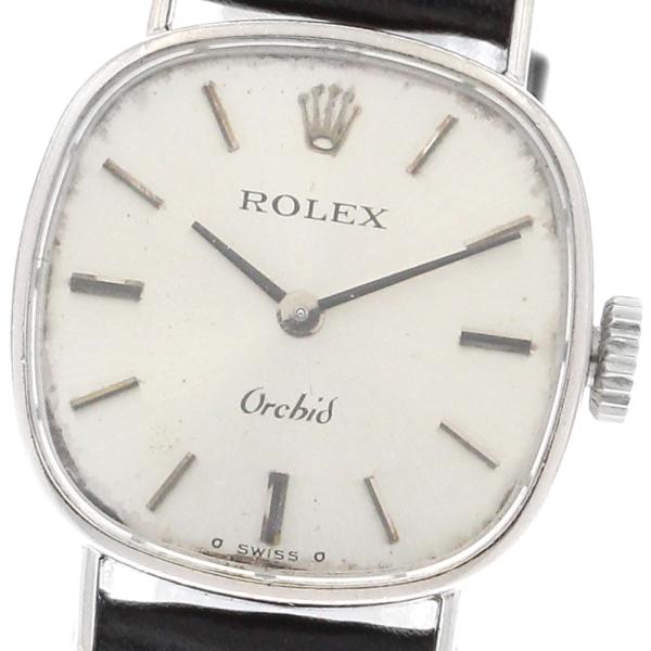 希少 レア Vintage ROLEX オーキッド K18WG ロレックス 箱付 希少 レア Vintage ROLEX オーキッド K18WG ロレックス 箱付 希少 レア