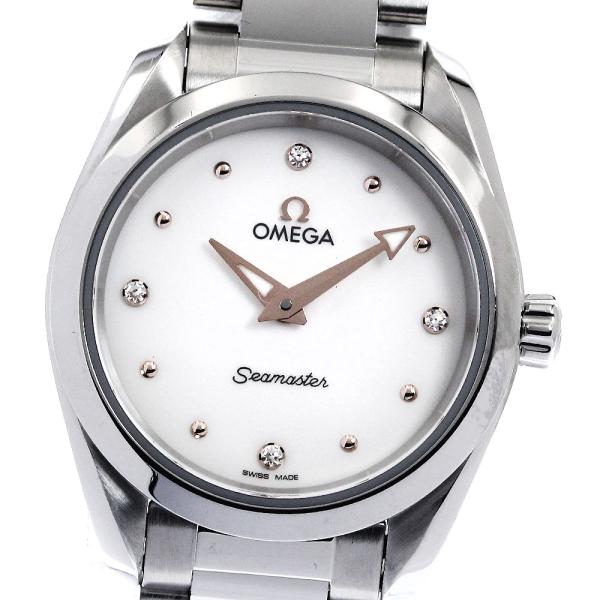 OMEGA オメガ 220.10.28.60.54.001 シーマスター アクアテラ 4Pダイヤ  