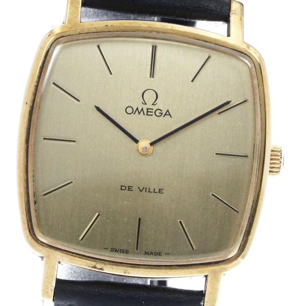 不動品　手巻き時計　オメガ　111.0149　スクエア OMEGA オメガ 111.0149 デビル スクエア Cal.625 手巻き メンズ