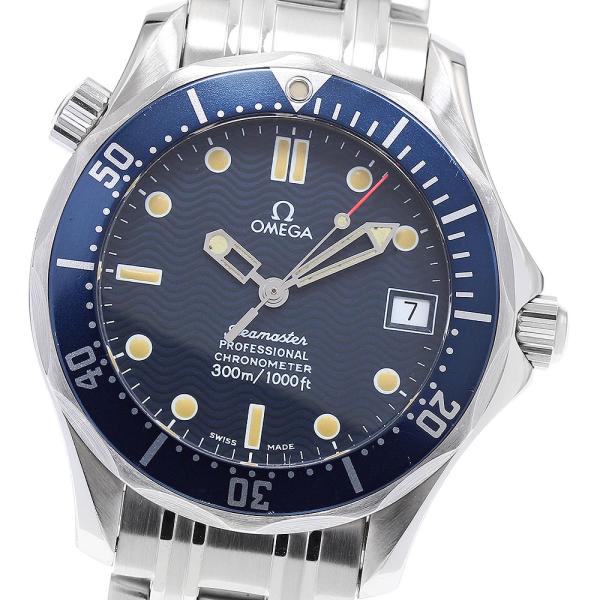 オメガ OMEGA シーマスター300 デイト コーアクシャル 自動巻き ボーイズ 保証書付き_891050 closer0510_891050