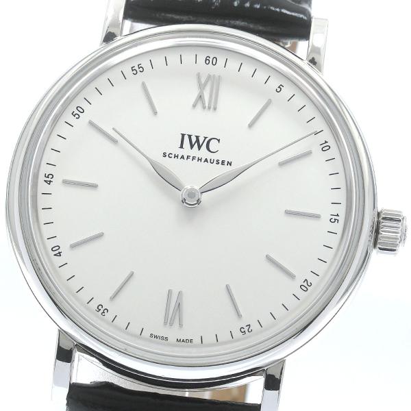 IWC IWC SCHAFFHAUSEN IW511102 ポートフィノ ピュアクラシック ハンドワインド 手巻き メンズ 保証書付き_891258 IWC SCHAFFHAUSEN（IWCシャフハウゼン） IWC IWC SCHAFFHAUSEN