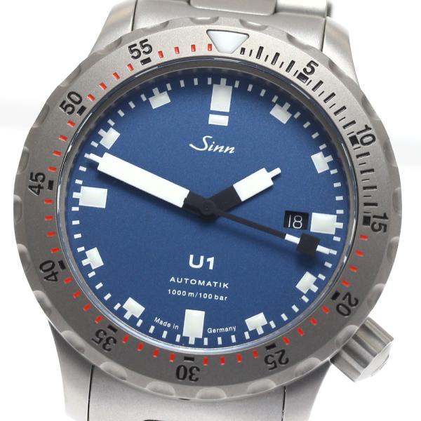 Sinn（ジン） Sinn 1010 U1 デイト 自動巻き メンズ 美品 保証書付き_