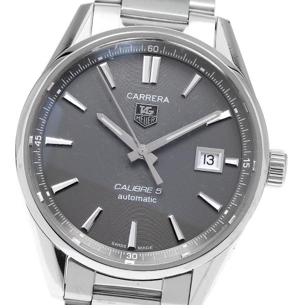 TAG HEUER タグホイヤー WAR211C-4 カレラ キャリバー5 デイト 自動  