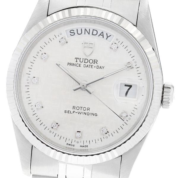チュードル TUDOR 76214 プリンス デイトデイ WGベゼル 10Pダイヤ 自動巻き メンズ _893679 TUDOR（チューダー） チュードル TUDOR 76214 プリンス デイトデイ WG