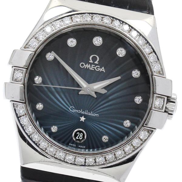美品　オメガ OMEGA コンステレーション ダイヤベゼル レディース 腕時計 OMEGA（オメガ） OMEGA 123.18.35.60.56.001 コンステレーション 11P