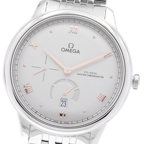 オメガ OMEGA 434.10.41.21.06.001 デビル プレステージ パワーリザーブ 自動巻き メンズ 極美品 箱・保証書付き_895099 OMEGA（オメガ） OMEGA 434.10.41.21.06.001 デビル プレステージ
