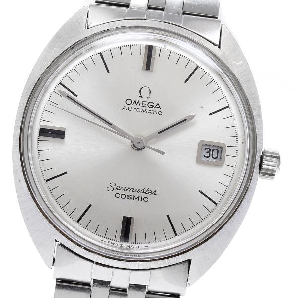 明日までOMEGA Seamaster Cosmic 自動巻き腕時計166026 OMEGA オメガ 166026 シーマスターコスミック デイト 自動巻き