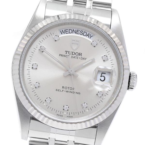 チュードル TUDOR 76214 プリンス デイトデイ 10Pダイヤ WGベゼル 自動巻き メンズ _895509 TUDOR（チューダー） チュードル TUDOR 76214 プリンス デイトデイ 10P