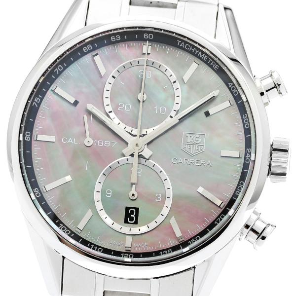 タグホイヤー TAG HEUER CAR211D.BA0724 カレラ クロノグラフ 自動巻き メンズ 良品 保証書付き_897273 TAG HEUER（タグ・ホイヤー） TAG HEUER CAR211D.BA0724 カレラ クロノ