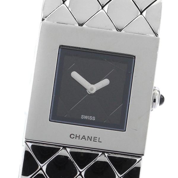 CHANEL シャネル H0009 マトラッセ クォーツ レディース _897418