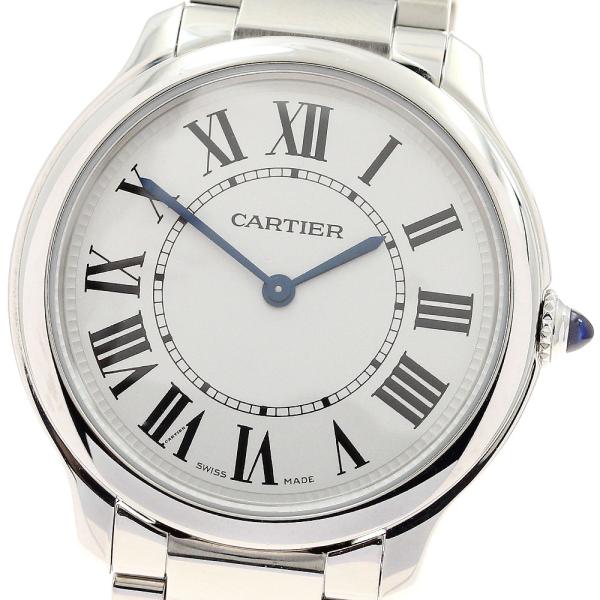 カルティエ CARTIER WSRN0034 ロンドマスト ドゥ カルティエ 36MM クォーツ ボーイズ 極美品 保証書付き_901497 Cartier（カルティエ） CARTIER WSRN0034 ロンドマスト ドゥ 36MM