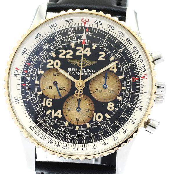 BREITLING 自動巻き腕時計 ブラック ブライトリング - アベンジャー ハリケーン クロノグラフ ブライト