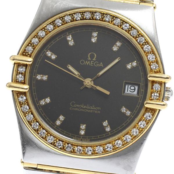 OMEGA（オメガ） コンステレーション ダイヤベゼル フルバー デイト