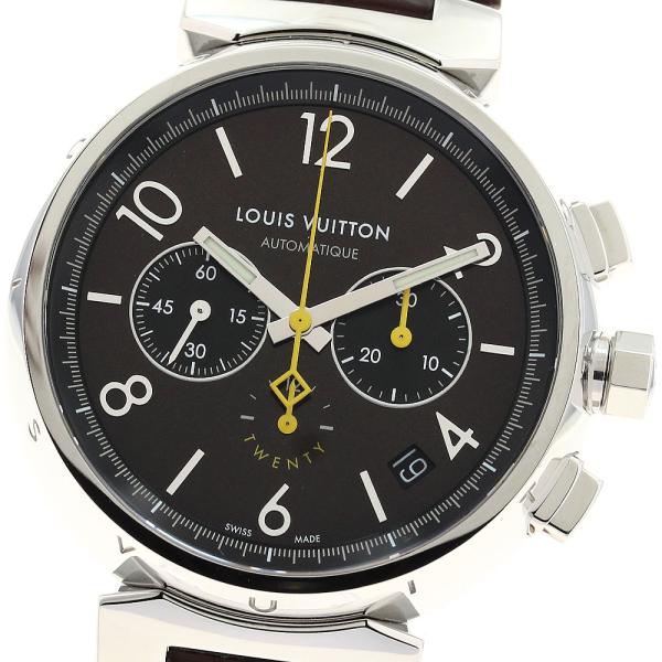 ルイ・ヴィトン LOUIS VUITTON QA1740 タンブール トゥエンティ 世界限定200本 クロノグラフ 自動巻き メンズ _951110 LOUIS VUITTON（ルイ・ヴィトン） LOUIS VUITTON QA1740 タンブール