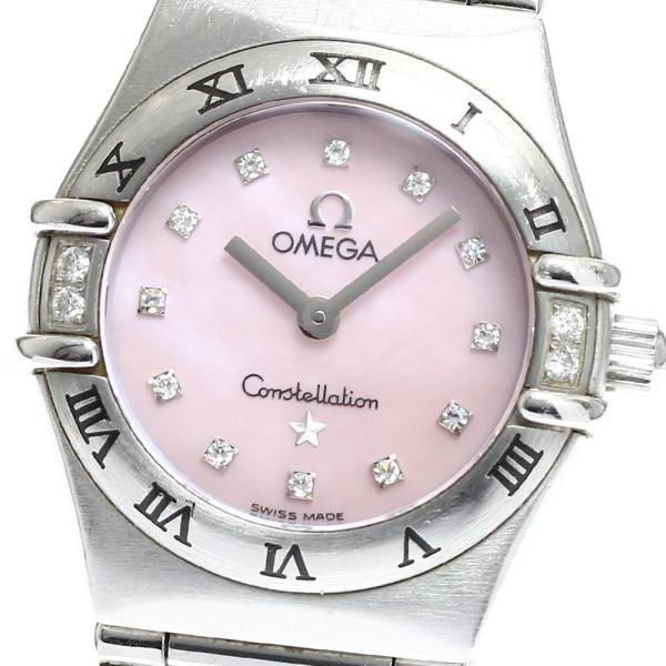 OMEGA オメガ 1567.66 コンステレーション ミニ クォーツ レディース  
