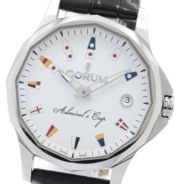 ✨CORUM✨コルム✨アドミラルズカップ✨クォーツ✨デイト✨コンビ✨腕時計✨ closer0510_903178