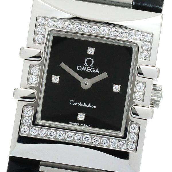 OMEGA オメガ 1835.46.51 コンステレーション クアドラ ダイヤベゼル  