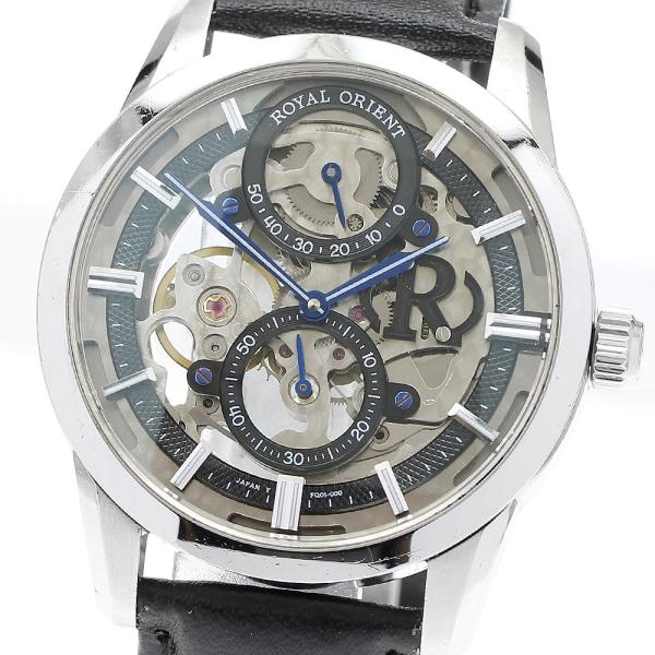 オリエント ORIENT FQ01-C00 ロイヤルオリエント パワーリザーブ 手巻き メンズ _905689 closer0510_905689
