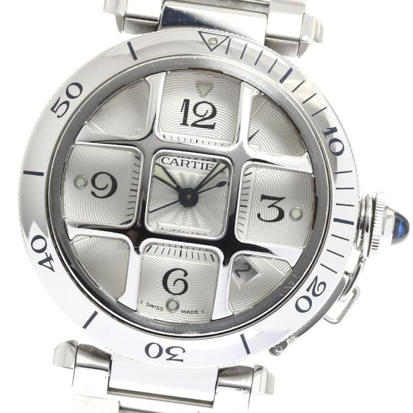 Cartier（カルティエ） CARTIER W31059H3 パシャグリッド デイト 裏