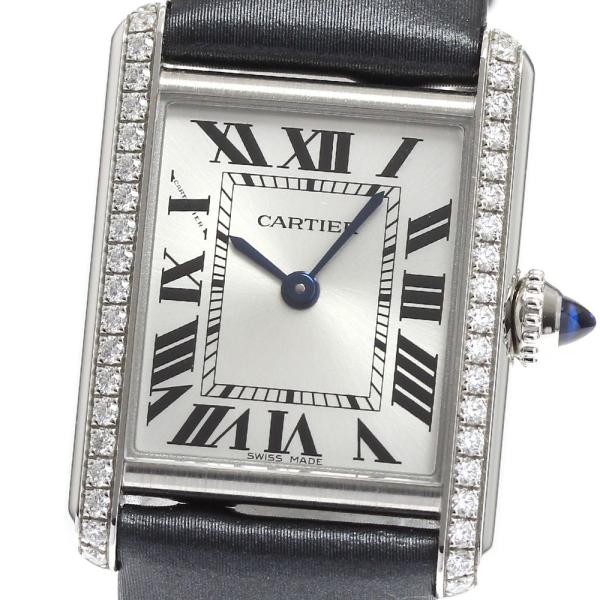 Cartier（カルティエ） CARTIER W4TA0016 タンクマストSM ダイヤベゼル