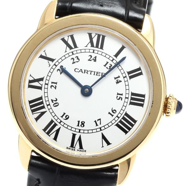 Cartier カルティエ CARTIER W6700355 ロンドソロ SM K18YG クォーツ  