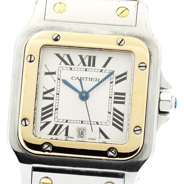 m*9様 【値下】CARTIER サントスガルベLM W20011C4 腕時計 Cartier（カルティエ） CARTIER W20011C4 サントスガルベLM デイト