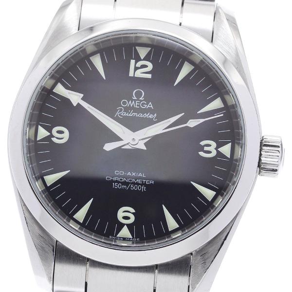 【新品級／OH済】オメガ シーマスター アクアテラ レイルマスター 自動巻き OMEGA（オメガ） OMEGA 2504.52 シーマスター アクアテラ レイル