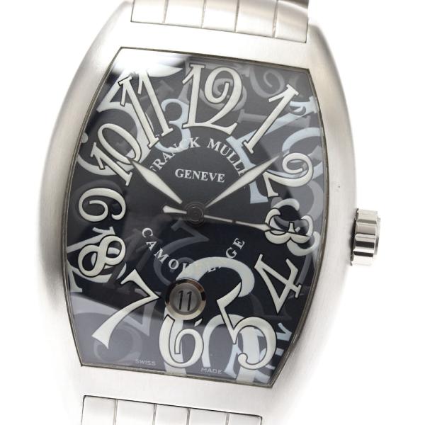 訳あり フランクミュラー FRANCK MULLER 8880CDTBR カサブランカ トノーカーベックス カモフラージュ 自動巻き メンズ _906946 FRANCK MULLER（フランクミュラー） 訳あり FRANCK MULLER 8880CDTBR