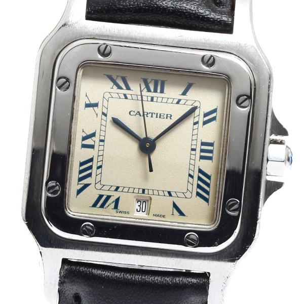 Cartier（カルティエ） CARTIER W20018D6 サントスガルベLM デイト