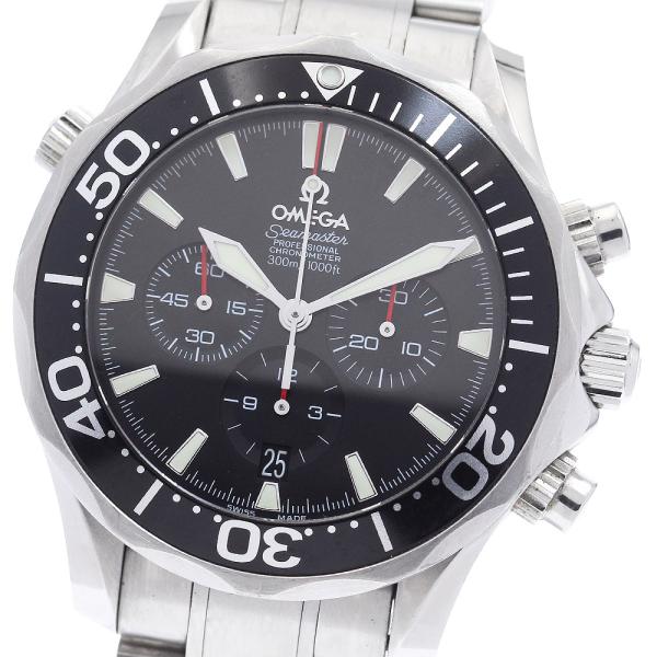 オメガ OMEGA 2594.52 シーマスター300 クロノグラフ デイト 自動巻き メンズ _968674 OMEGA（オメガ） OMEGA 2594.52 シーマスター300 クロノグラフ デイト