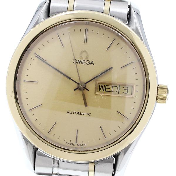 ベルト訳あり オメガ OMEGA 5120.10 クラシック YGコンビ デイデイト 自動巻き メンズ _910447 OMEGA（オメガ） ベルト訳あり OMEGA 5120.10 クラシック YGコンビ