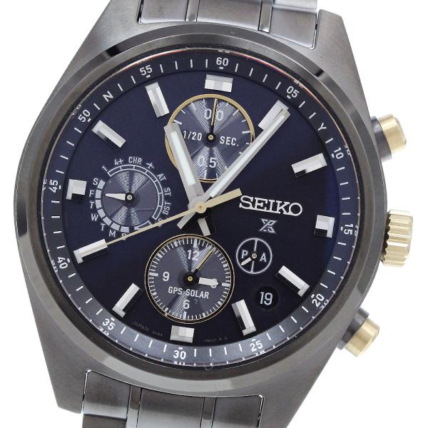 セイコー SEIKO SBED013/5X83-0AJ0 プロスペックス スピードタイマー 1000本限定 ソーラー電波 メンズ 極美品 箱・保証書付き_910555 SEIKO（セイコー） SEIKO SBED013/5X83-0AJ0 プロスペックス スピード