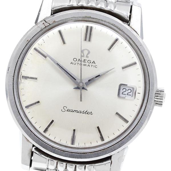 訳あり オメガ OMEGA 166.003 シーマスター デイト cal.565 ライスブレス 自動巻き メンズ _911981 OMEGA（オメガ） 訳あり OMEGA 166.003 シーマスター デイト cal.565