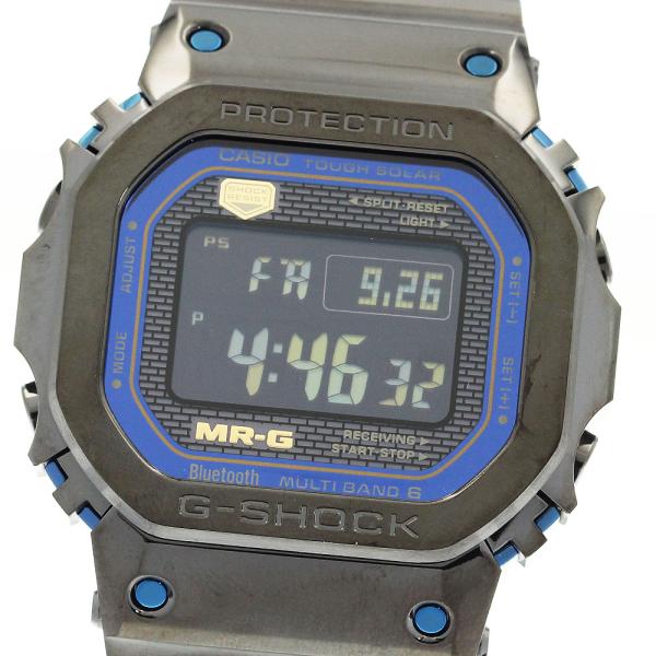 カシオ CASIO MRG-B5000BA-1JR G-SHOCK MR-G ソーラー電波 メンズ 極美品 _912513 CASIO（カシオ） CASIO MRG-B5000BA-1JR G-SHOCK MR-G ソーラー電波
