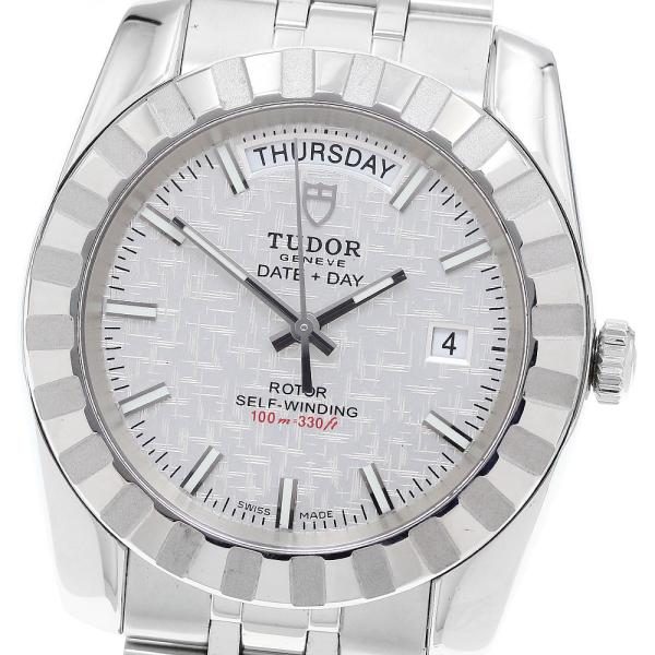 チュードル TUDOR 23010 クラシック デイトデイ デイデイト 自動巻き メンズ 良品 保証書付き_863469 TUDOR（チューダー） チュードル TUDOR 23010 クラシック デイトデイ