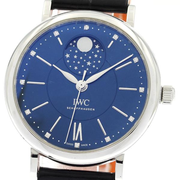IWC SCHAFFHAUSEN IW459006 ポートフィノ ムーンフェイズ37 ローレウス スポーツ フォーグッド 自動巻き ボーイズ 良品 保証書付き_916294