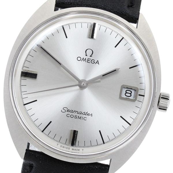 【美品】オメガ シーマスター コスミック 精度調整済 手巻き 136017 SP OMEGA（オメガ） OMEGA 136017 SP シーマスター コスミック デイト 手