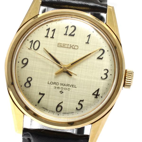 SEIKO（セイコー） SEIKO 5740-8000 ロードマーベル36000 Cal.5740C 手