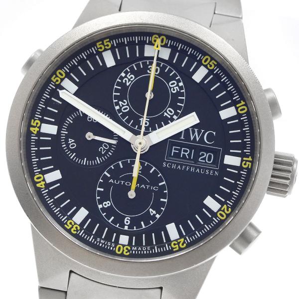 IWC IWC SCHAFFHAUSEN IW371503 GST クロノグラフ デイデイト 自動巻き メンズ _919086 IWC SCHAFFHAUSEN（IWCシャフハウゼン） IWC IWC SCHAFFHAUSEN