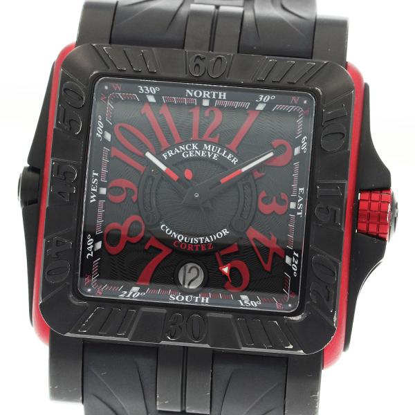 フランクミュラー FRANCK MULLER 10800SCDTGPG コンキスタドール コルテス グランプリ デイト 自動巻き メンズ 保証書付き_919153 FRANCK MULLER（フランクミュラー） FRANCK MULLER 10800SCDTGPG