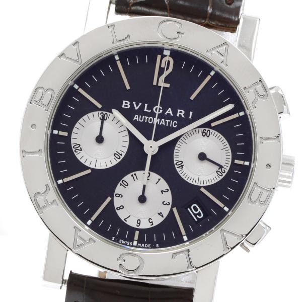 BVLGARI ブルガリ BB38SLCH ブルガリブルガリ デイト クロノグラフ