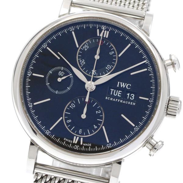 IWC IWC SCHAFFHAUSEN IW391030 ポートフィノ クロノグラフ デイデイト 自動巻き メンズ 保証書付き_920630 IWC SCHAFFHAUSEN（IWCシャフハウゼン） IWC IWC SCHAFFHAUSEN
